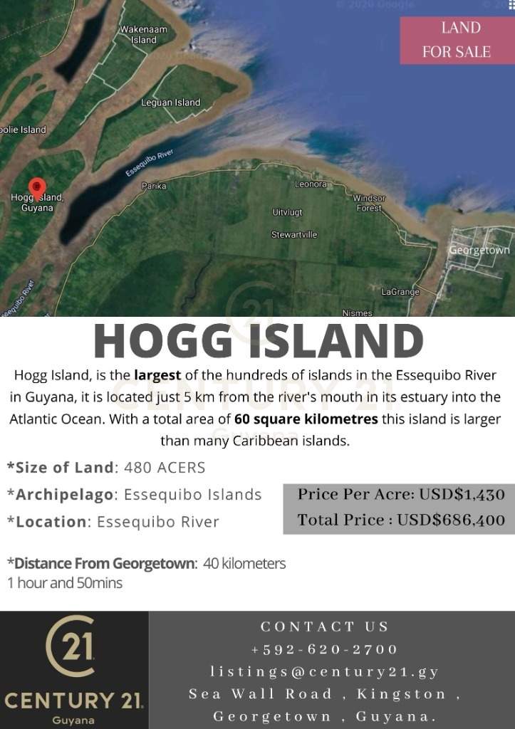 Land for sale Parika 59204, Guyana CENTURY 21 Global